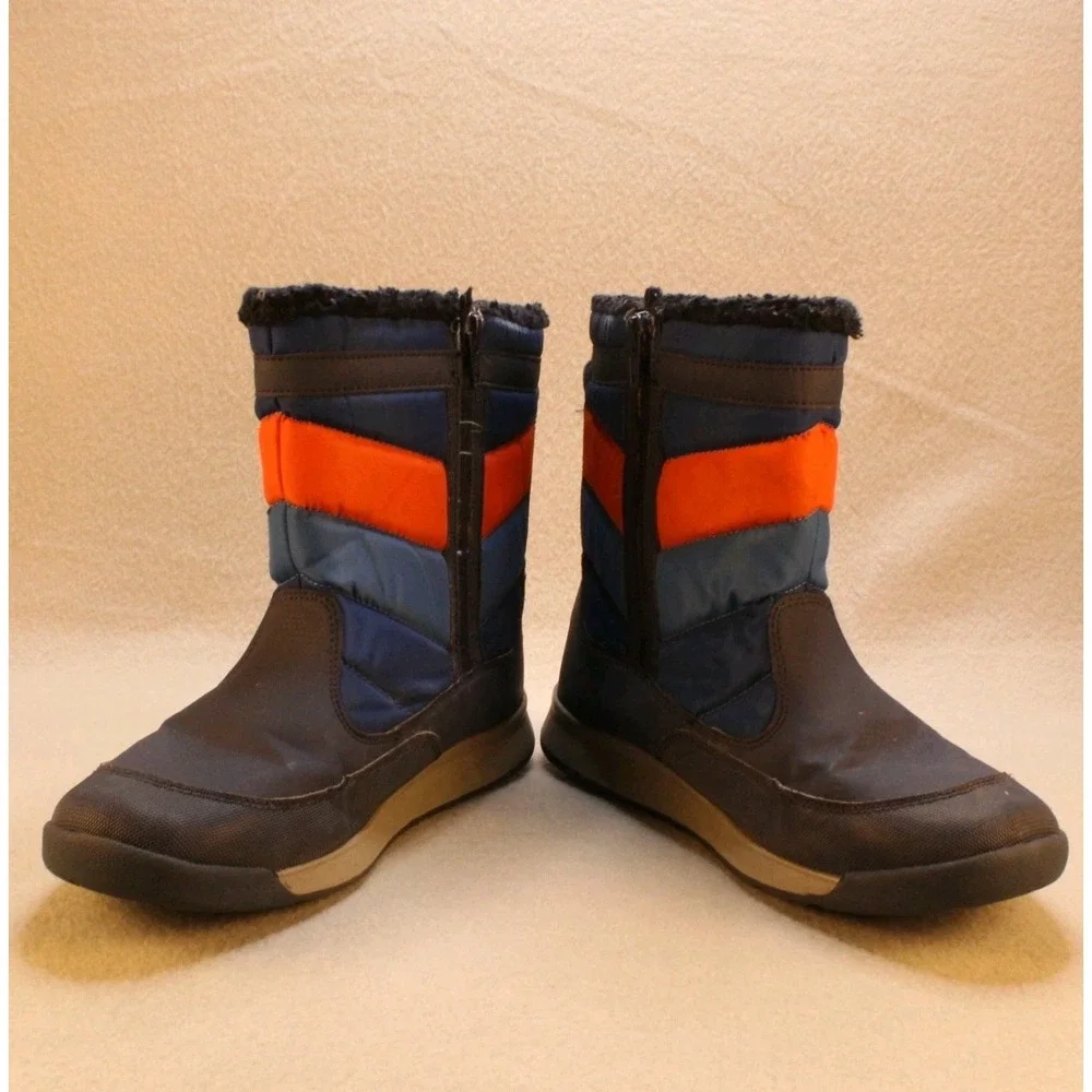 Merrell Alpine Puffer Waterproof Insulated Snow Boots Kids Youth 7